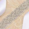 Sparkling Bridal Rhinestones Sash Versatile Waist Belt For Weddings Galas Formal Event Wedding Waistband