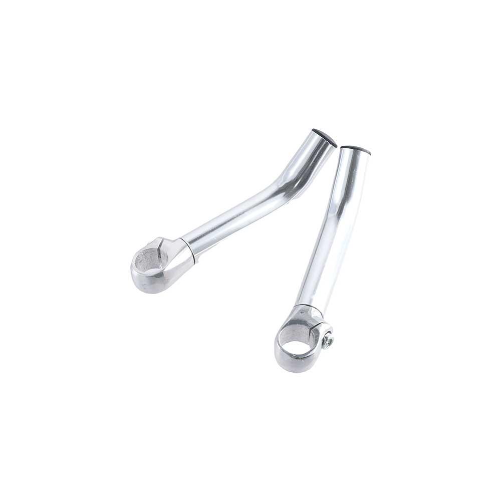 Zinc Zinc Alloy Horn Bent Mountain Bike Bicycle Grips Cycling Accessories Bicycle Rest Handlebar Ends