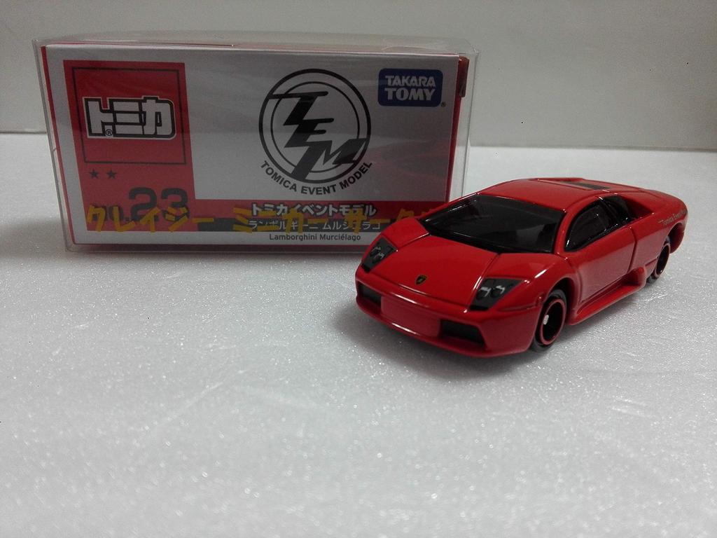 Tomica Event Model 23 Lamborghini Murcielago Crazy Miniature Car Circle with Shipped from Amazon Warehouse No. Case,