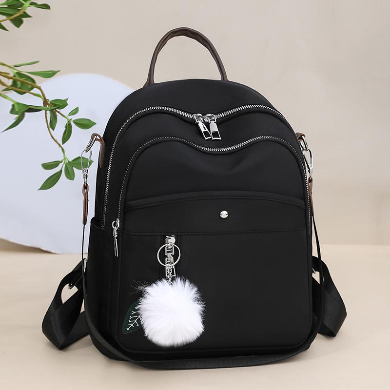 Женский однотонный рюкзак для поездок на работу, дорожная сумка, многофункциональная сумка на плечо