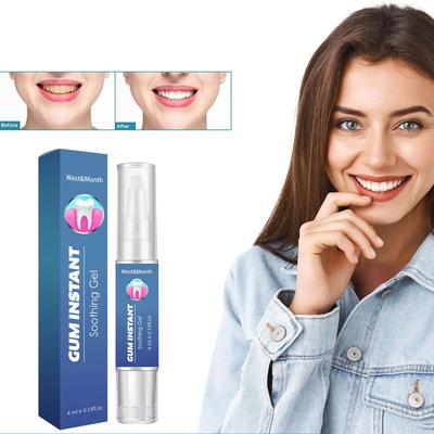 Гель для лечения десен, снимает атрофию десен, пародонтит, удаляет зубной налет, пятна, освежает неприятный запах изо рта, восстанавливает рецессию десен