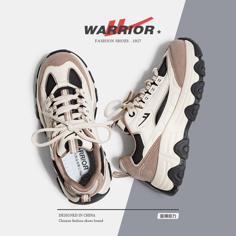 Warrior Кроссовки Женская обувь Модная универсальная обувь для папы