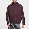 Nike Мужская водонепроницаемая куртка с капюшоном Nike Storm-FIT ADV Trail, бордовая, FZ1085-652