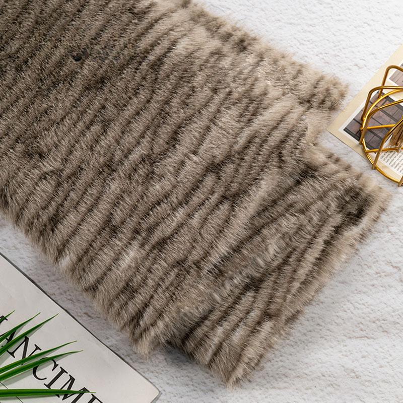 50X160 см Ткань из искусственного меха норки Принт оленя, зебры, леопарда Ручная работа Одежда Сумка Кукла Сделай сам Экологичная ткань из искусственного меха