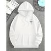 Men's Loose Casual Printed Hooded Sweatshirt Autumn Winter Fashionable Versatile Hooded Sweatshirt