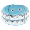 European & American Punk Street Style Rivet Bracelet: PU Leather Bangle