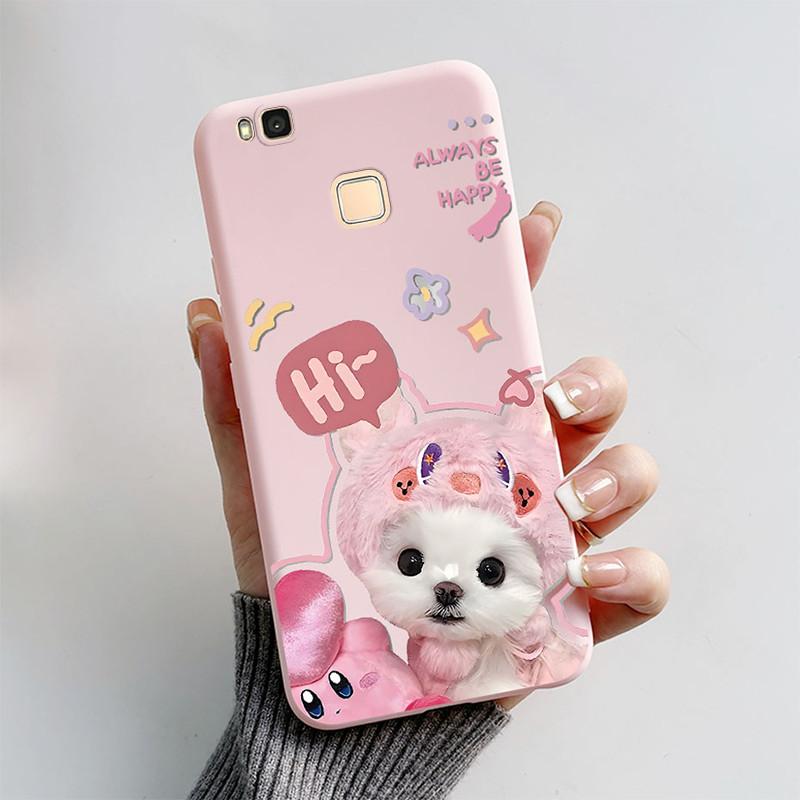 For Huawei P9 Lite 2016 Case VNS-L31 VNS-L21 VNS-L22 Cover Shockproof Bumper Cute Astronaut Funda on Huawei P9Lite G9 Lite Coque
