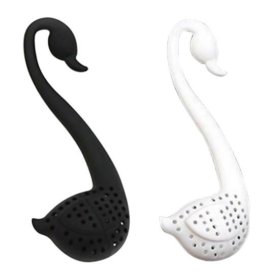 Креативный силиконовый фильтр для заварки лебедя, фильтр для чая, диффузор, инструмент