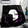 1PC Boa Hancock Patterned Flannel Blanket Suitable For All Seasons For Home Decor Warmth And Comfort Gifts Holiday Present
