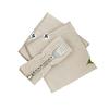 Serviettes De Table - Beige - 40 X 40 Cm - 100% Gaze De Coton - Lavable