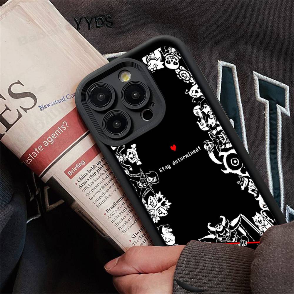Чехол для телефона D-Deltarune Ralsei для iPhone 16 15 14 Plus 13 12 11 17 Pro Max Pro Мягкий чехол