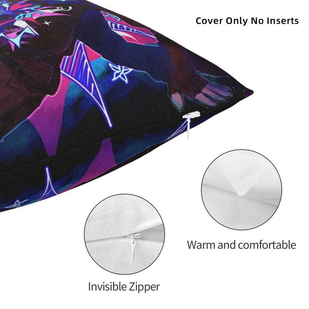 Azuretime Anime Square Pillow Covers Polyester Sofa Azure Two Time Forsaken Cushion Case Creative Pillowcase 45*45