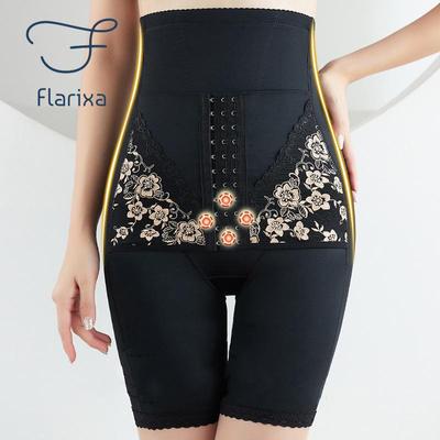 Бесшовные женские боксеры с высокой талией, корректирующие фигуру, полые дышащие трусики, утягивающее нижнее белье, шорты для управления животом