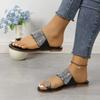 Ladies Shoes 2025 Hot Sale Pinch Toe Women's Slippers Fashion Outdoor Beach New Plus Size Best Seller Soft Bottom Flat Slippers