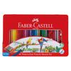 Акварельные цветные карандаши в плоской банке, набор из 48 цветов Faber-Castell TFC-WCP/48C