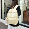 Fashion Shoulder Bag College Cute Simple Backpack Premium Sense Schoolbag Travel Bag Large Capacity