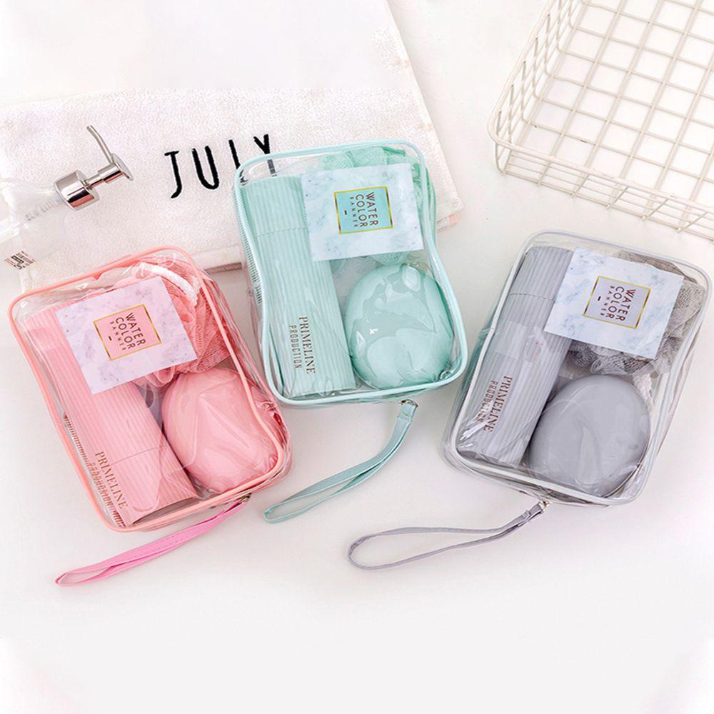 Женский дорожный органайзер, переносной футляр для хранения, косметичка, косметичка, несессер