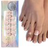 Nails French Toenails for Foot Nails Finished Wear Nails and Nails Matte Toenail Patches