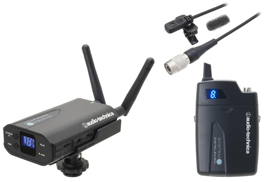 Lavalier Microphone Camera Mount System Audio-Technica ATW-1701/L