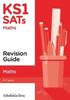 The KS1 SATs Maths Revision Guide Book