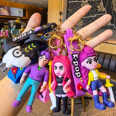 Kpop Охотник на демонов Брелок Huntrix Брелок Подвеска на рюкзак Брелок Аксессуары для вечеринок Подарки для фанатов Huntrix