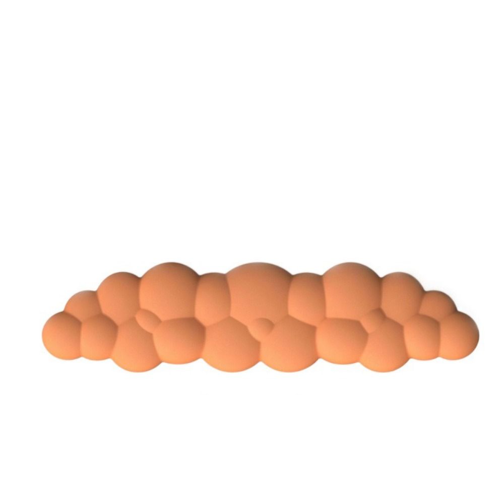 Memory Cotton Keyboard Wrist Rest Pad Cloud Shaped Keyboard Holder Mouse Pad  Typewriting Tools
