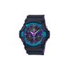 Серия G-SHOCK Хамелеон Контрастный Цвет Уличный Классический Стрелочный Трехглазый Двойной Дисплей Спортивный Водонепроницаемый Кварцевый Механизм Резина GAS-100BL-1A
