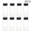 120ml/4oz Jars For Spices Salt And Pepper Shaker Seasoning Jar Spice Organizer Plastic Barbecue Condiment Kitchen Gadget Tool