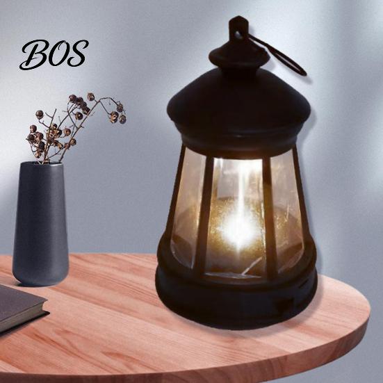 Decorative Solar Garden Lamps Hanging Lantern, Retro Lantern Lamp, Waterproof Lights Outdoor Light for Backyard Porch Terrace Decor