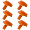 6 шт. Ручка подсоса для Stihl FS100 FS110 FS120 FS130 FS160 FS200 FS180 FS250 KM100 KM55 KM85 KM90 Триммера с карбюратором Zama C1Q-S174