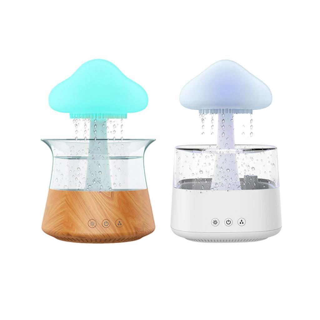 10W Sleep Aid Aromatherapy Machine Humidifier 7 Colors 36dB Low Noise Aroma Essential Oil Diffuser Night Light For Home Office Bedroom