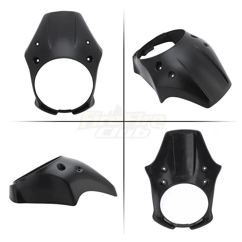 Мотоциклетный матовый черный АБС-пластик, передний обтекатель фары, крышка обтекателя для Yamaha XVS 950 SPEC BOLT 950 2013-2022