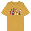 Kawaii Pikmin T Shirt Men Funny TShirt Harajuku Cute Cartoon Graphic Tshirts Summer Breathable Comfortable Tee Hombre Overd#Color(1)
