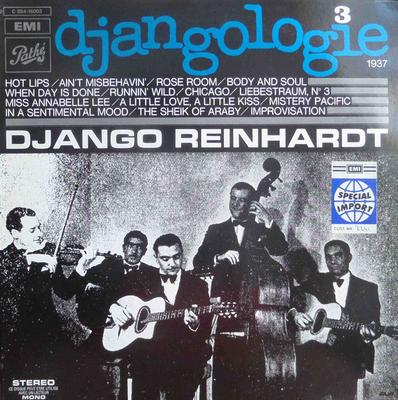 LP Пластинка ДЖАНГО РЕЙНХАРДТ - Джангология 3 (1937 год) 2C05416003 Pathé 1978 Франция Джаз Б/у