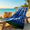 Haaland Personalized Name Beach Towel Super Soft Microfiber Quickdry Fabric Suitable for Sports Travel Swimming Yoga Bathroom Beach And Pool