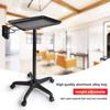 Large Capacity Vertical Salon Hair Salon Tool Cart Beauty Hairdressing Aluminum Tray Nail Art Mobile Storage Rack