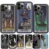 Таро Карта Отшельник Ракушка Для iPhone 17 Air 15 16e 14 13 12 Pro Max 11 Pro Max Plus Чехол для Телефона