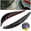 2Pcs Auto Car Front Rear Bumper Corner Guard Cover Strip Anti-Scratch Protector