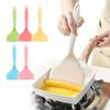 1pc Premium Silicone Spatula - Non-Stick, Heat-Resistant Cooking Turner for Eggs & Pancakes