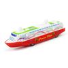 Model Toy Cruise Boat Model Simulation Pull Back Ship Novelty Sliding Steamship  Boys Toys