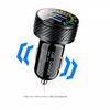 12 24V Dual USB Car Charger QC 3.0 Waterproof 18W Fast Charging Marquee Light LED Voltmeter ON OFF Switch Car-charger Adapter
