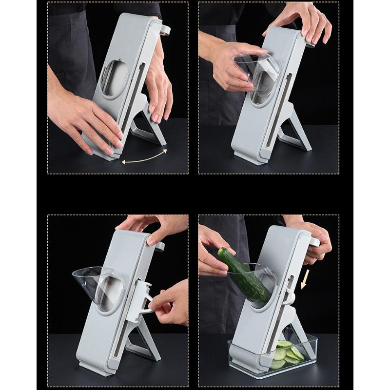 Household Meat Cutter, Manually Adjustable Shredder, Vegetable Slicer, Shredder, Slicer, Multifunctional Vegetable Slicer