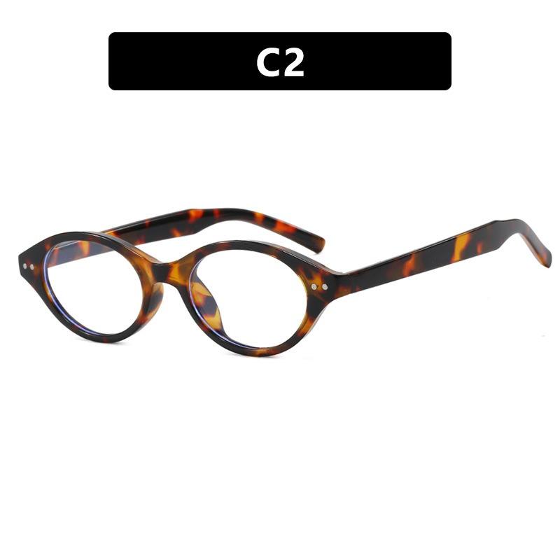 Simple Fashion Oval Sunglasses Women Men Classic Trend Artistic Sense Sun Glasses Pool Party Vacation Shade Glasses
