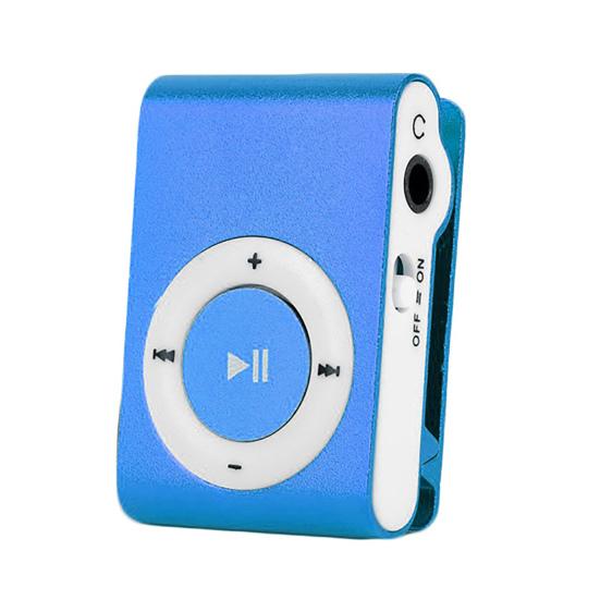 Мини MP3-плеер Слот для карты Металлический Портативный TF Клип USB Спорт Цифровая Музыка