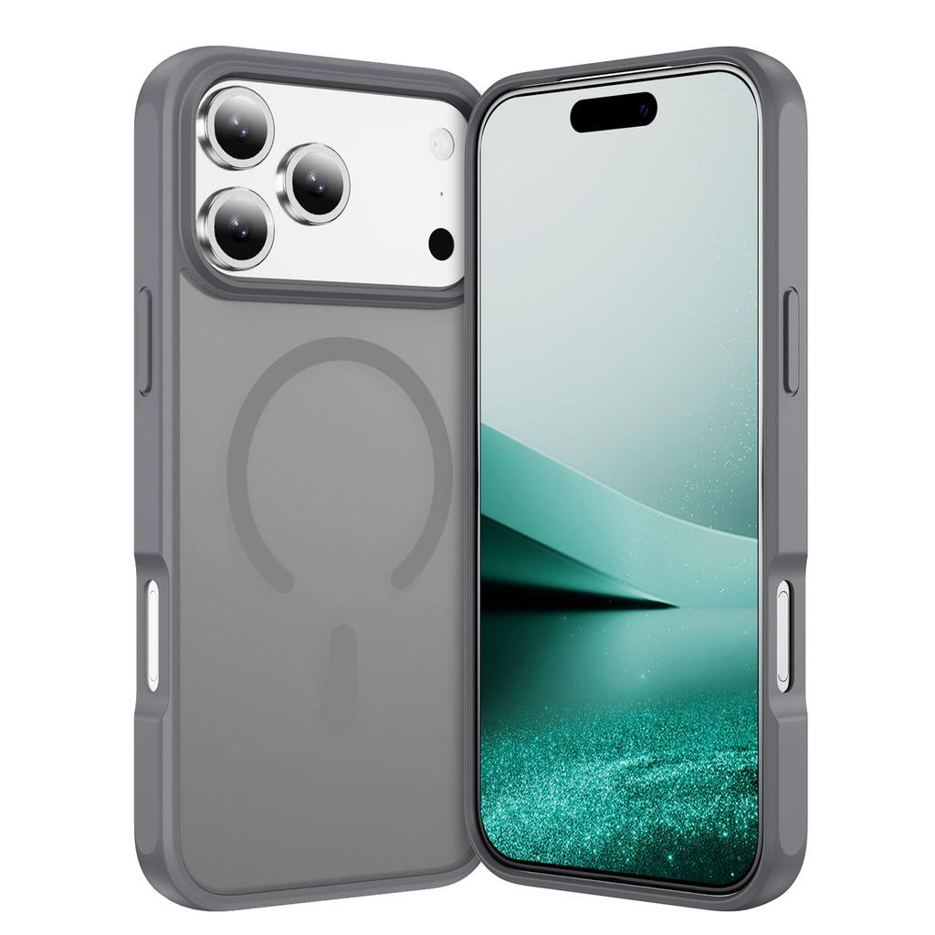 Mobile Phone Case N52 Strong Magnetic Semi-Permeable Matte Skin Feel Magnetic Suction Case for IPhone17/16/15/14pm for Apple Case