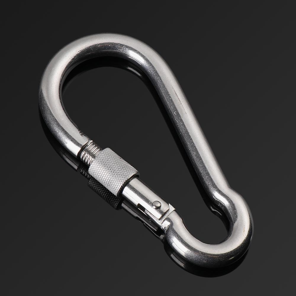 Quick Link Outdoor Climbing Gear Camping Equipment Safety Hook Travel Kit Lock Ring Carabiner