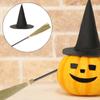 Halloween Witch Broom Plastic Witch Broomstick Broom Props Witch Broom
