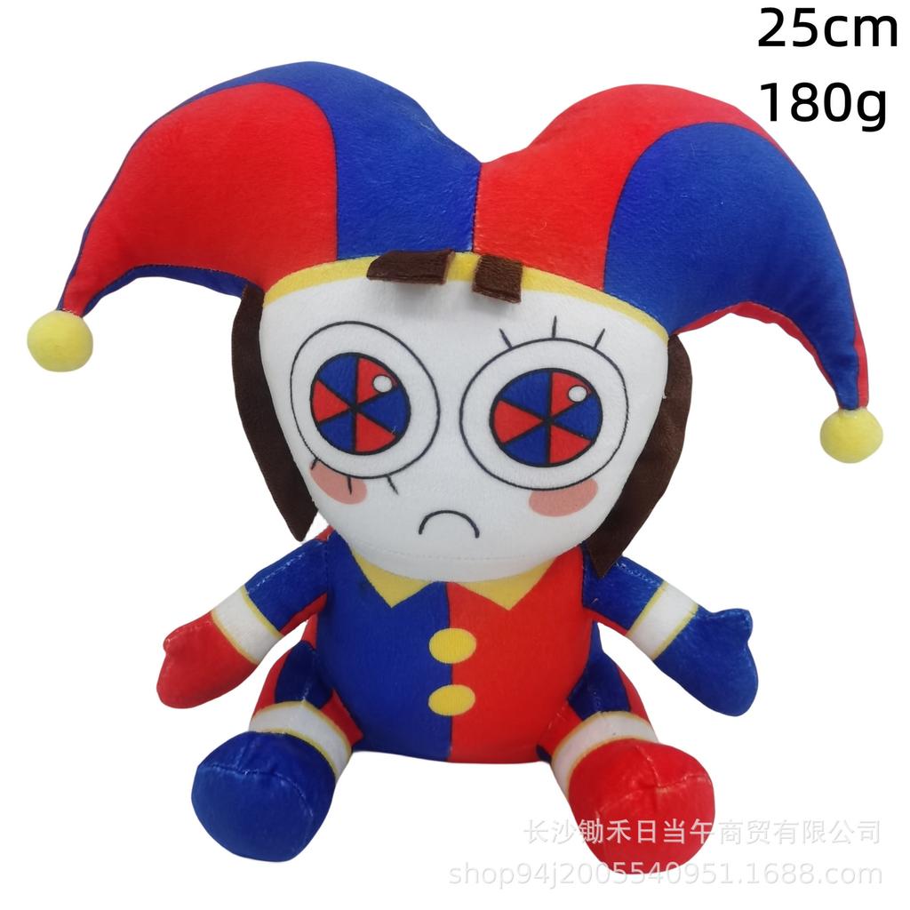 Анимированная плюшевая игрушка клоуна «Цифровой цирк»