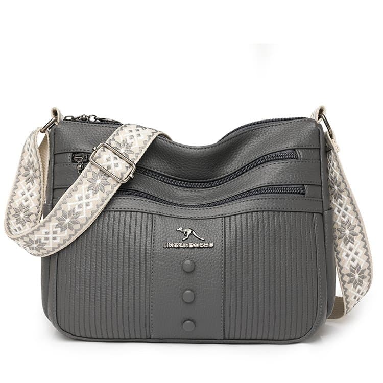 Женская модная большая вместительная сумка на плечо, сумка через плечо