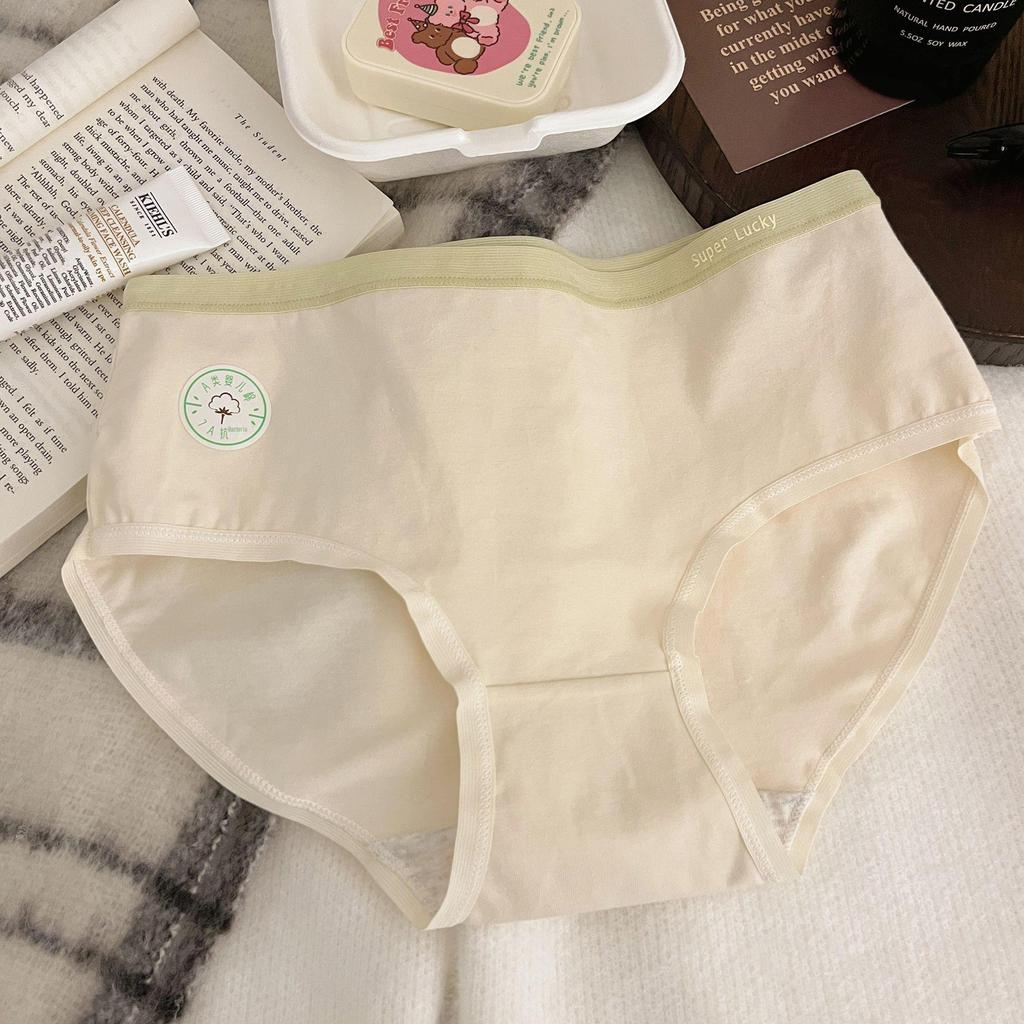 "7A Seamless Cotton Girl's Underwear - Comfortable, Breathable, Antibacterial Briefs"